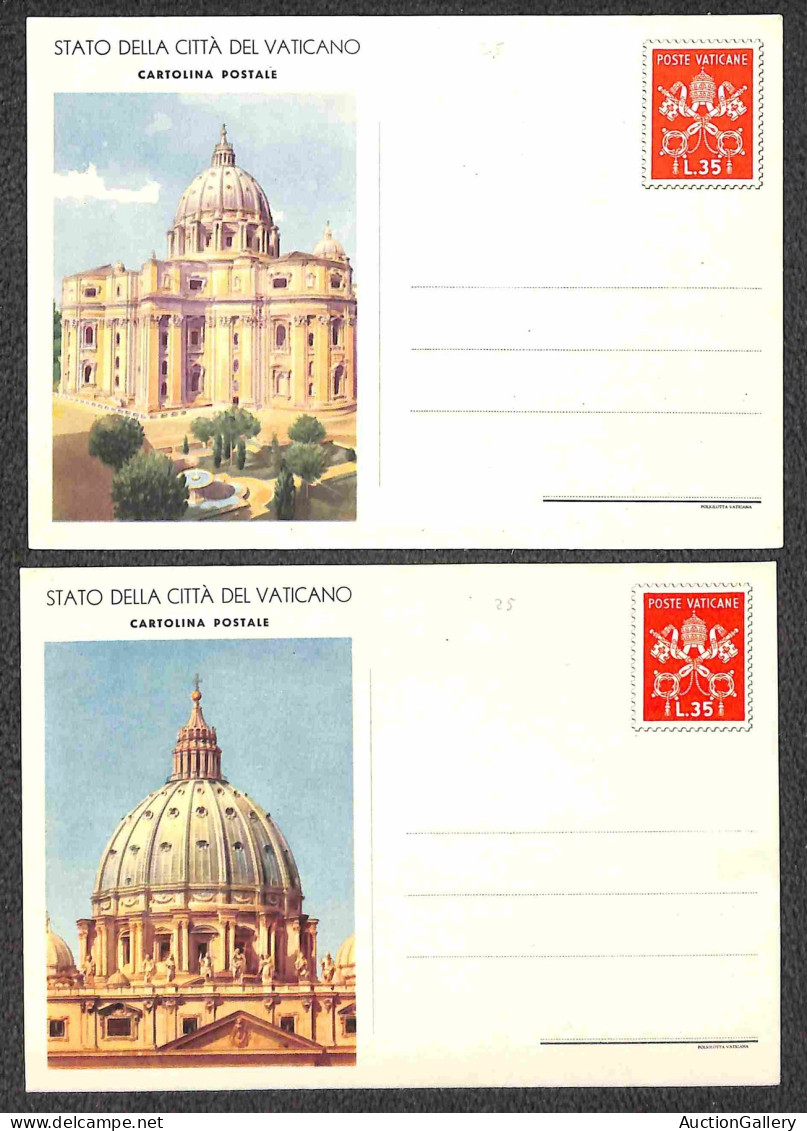 VATICANO - 1953 - Vedute (C12/C13 - 1/4) - Serie Completa - 8 Cartoline Postali - Nuove - Otros & Sin Clasificación