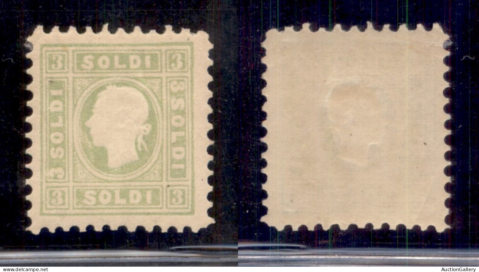 EUROPA - AUSTRIA - 1859 - Ristampe - 3 Soldi (12/II) - Gomma Integra - Altri & Non Classificati