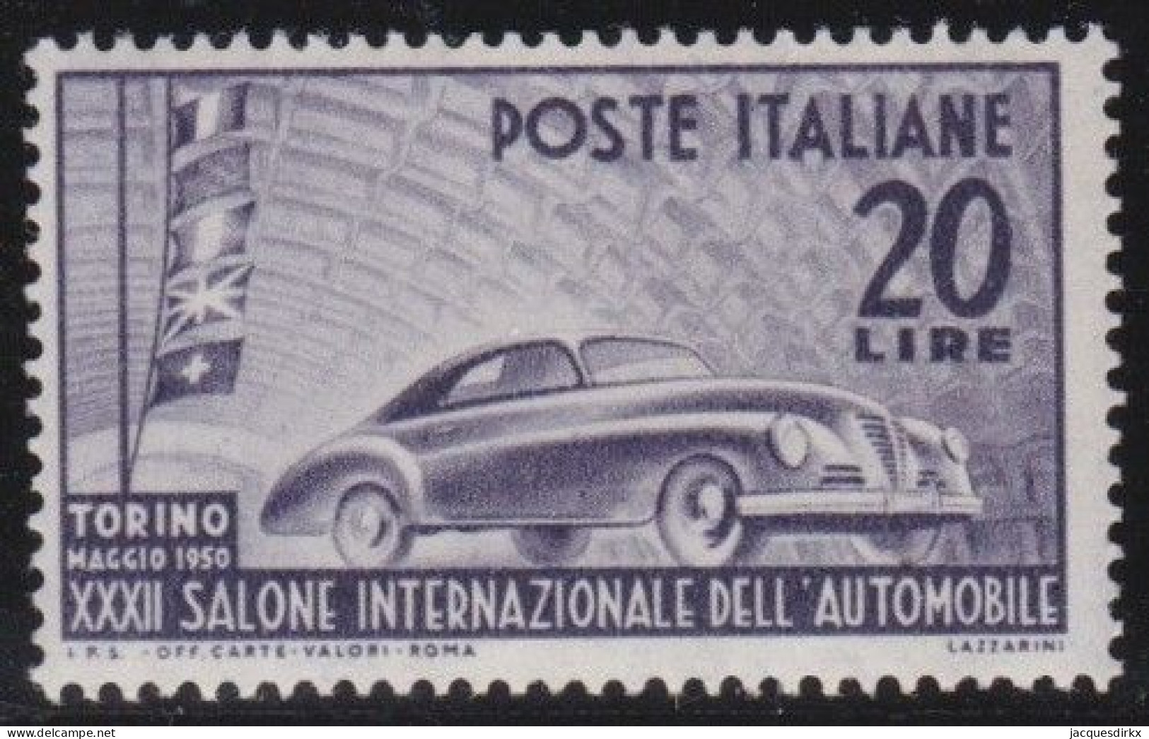 Italy   .  Y&T   .     555      .    **         .    MNH - 1946-60: Nuevos