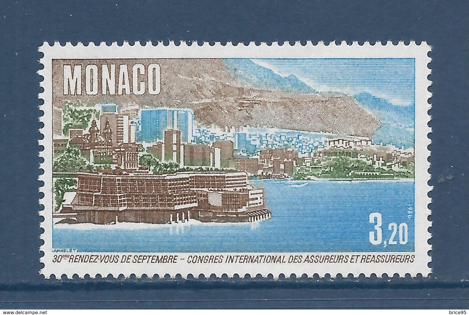 Monaco - YT N° 1540 ** - Neuf Sans Charnière - 1986 - Oblitérés