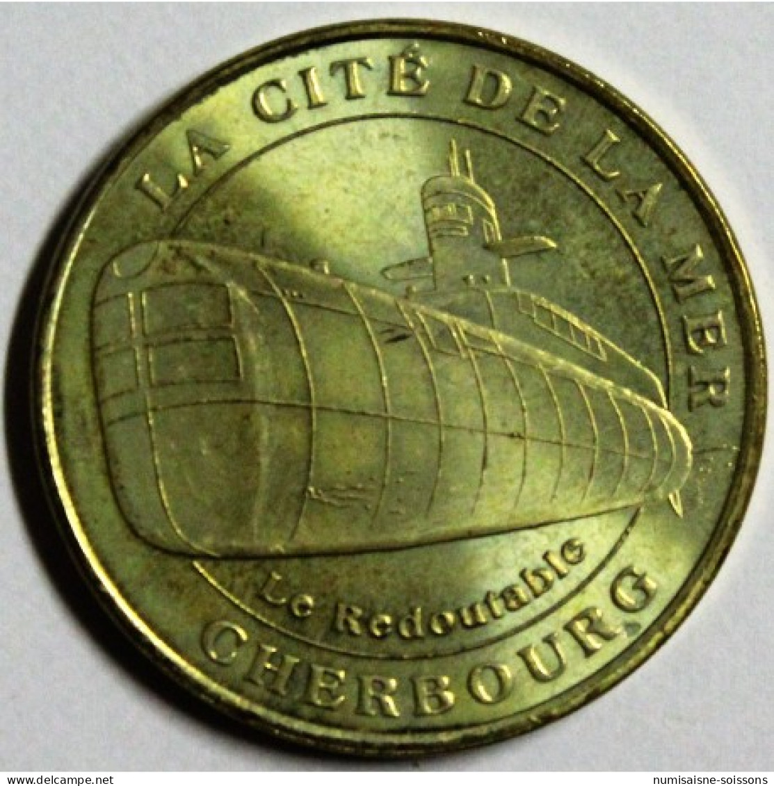 50 - CHERBOURG OCTEVILLE - LA CITE DE LA MER - LE REDOUTABLE - FLAN BABORD - MDP - 2007 - 2007