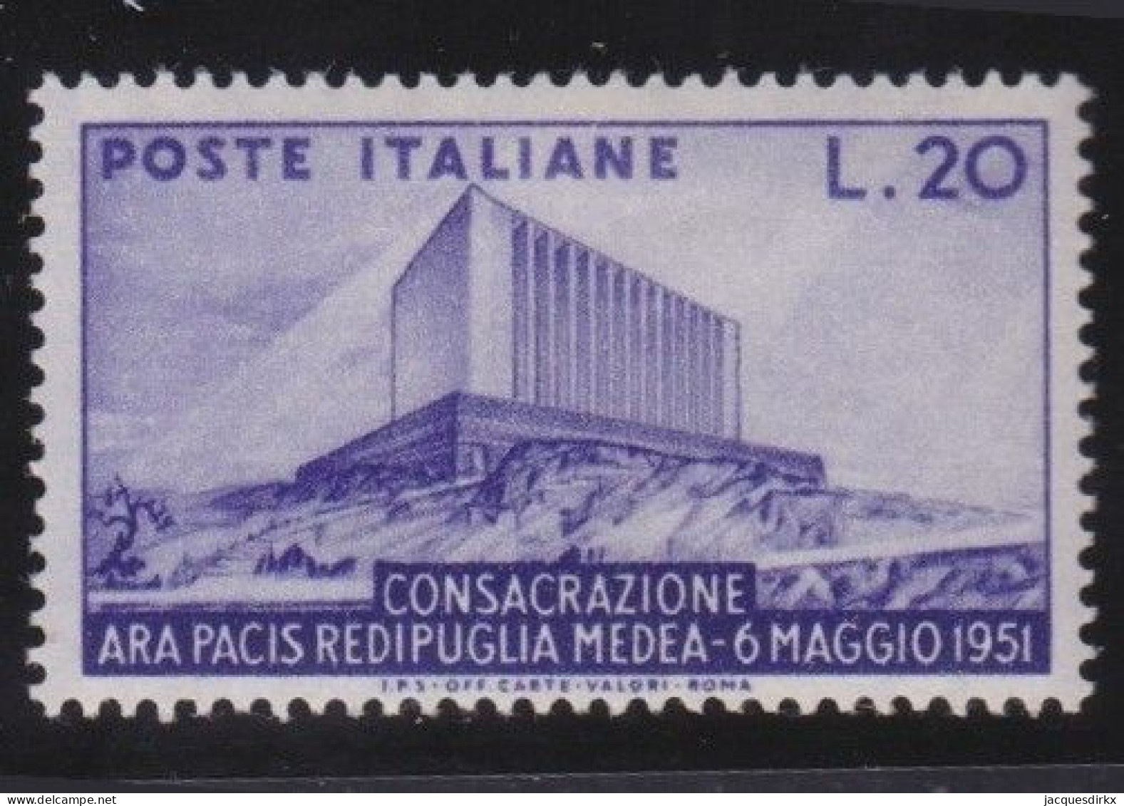 Italy   .  Y&T   .     594        .    *         .   Mint-hinged - 1946-60: Nieuw/plakker