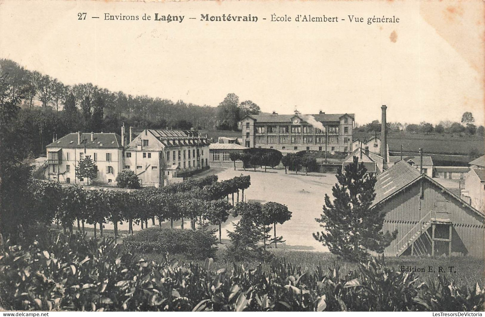 FRANCE - Environs De Lagny - Montévrain - Ecole D'Alembert - Vue Générale - Carte Postale Ancienne - Lagny Sur Marne