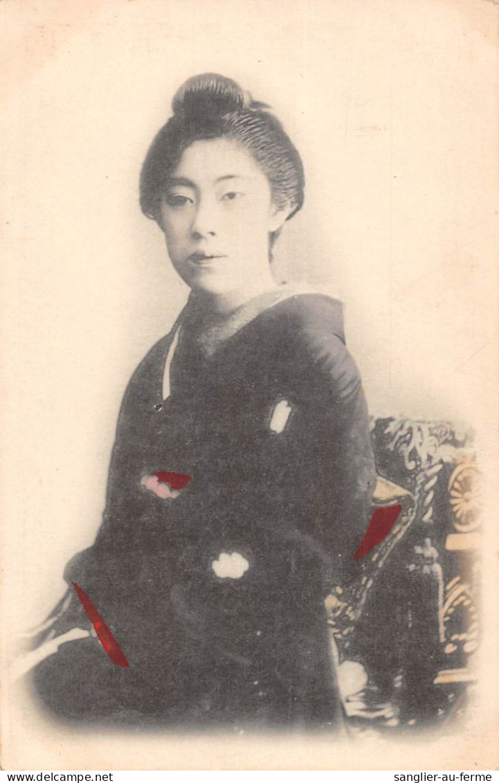 CPA JAPON / FEMME JAPONAISE GEISHA  / JAPAN - Autres & Non Classés