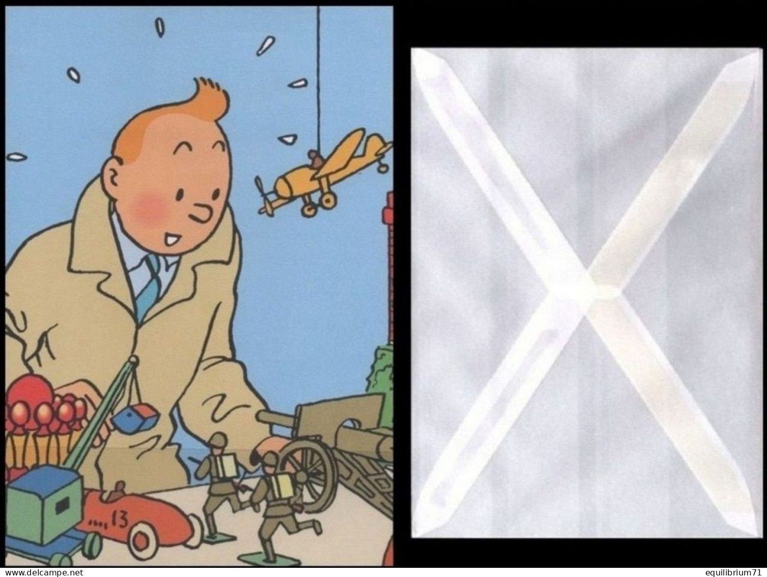 Set D'écriture - Tintin, Jouets - Kuifje, Speelgoed - Tim, Spielzeuge - Philabédés