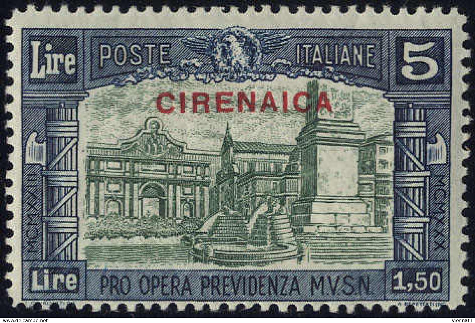 * 1930, Milizia III, 4 Valori (Sass.68-71/ 320€,-) - Cirenaica