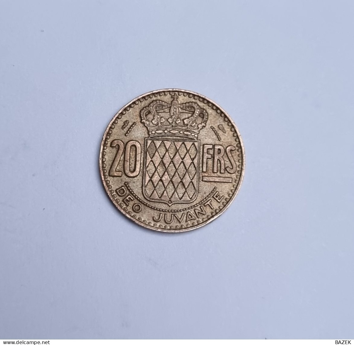 20 Frs Monaco 1951 TURIN - 1949-1956 Anciens Francs