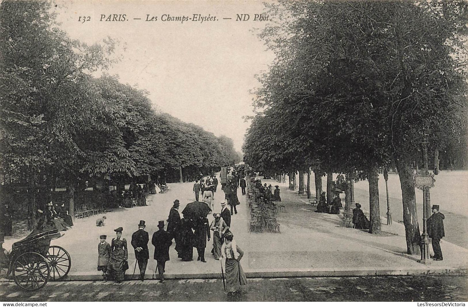 FRANCE - Paris - Les Champs Elysées - Carte Postale Ancienne - Champs-Elysées