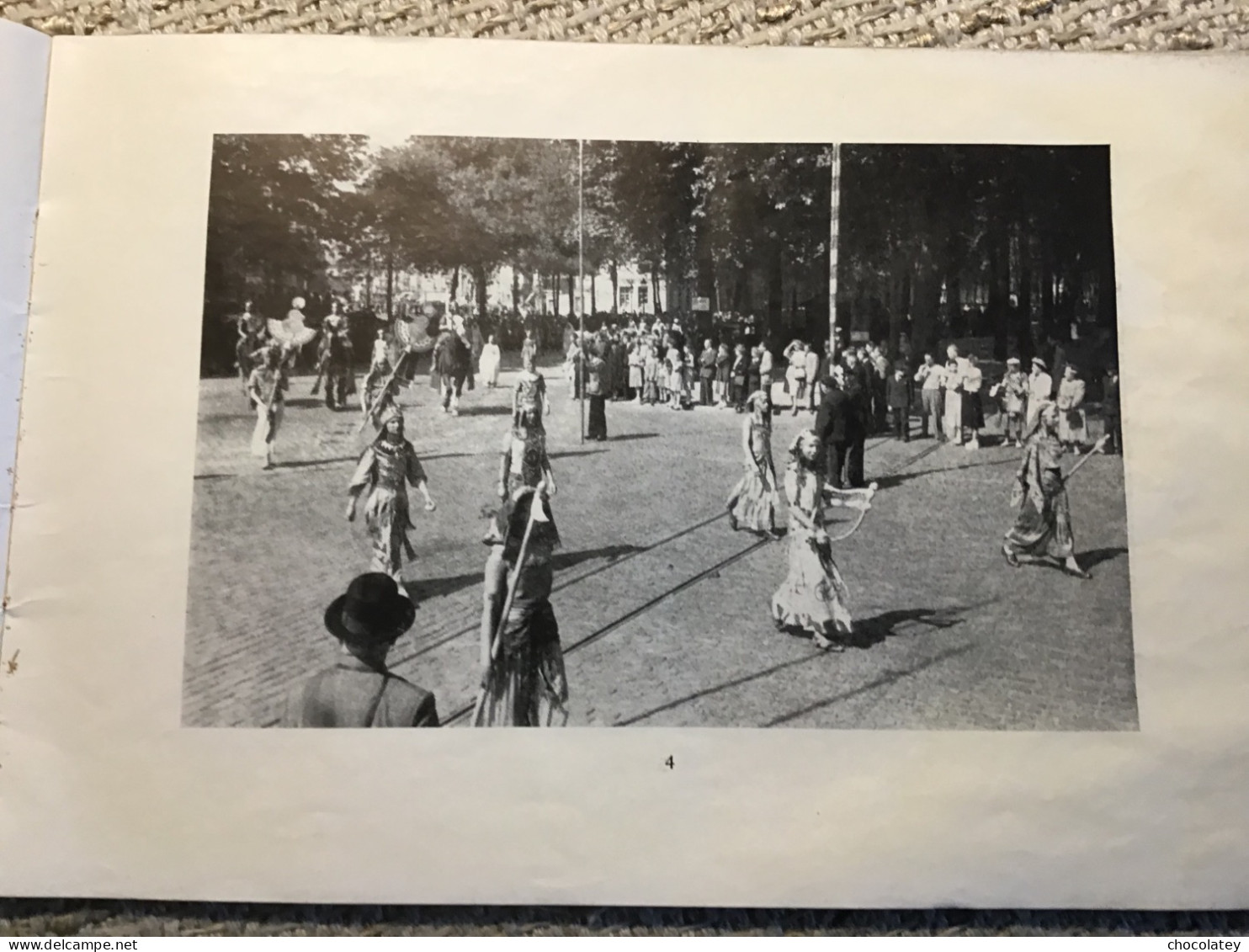 Antwerpen Van Dijck Feesten Boekje 1949 - Antiguos