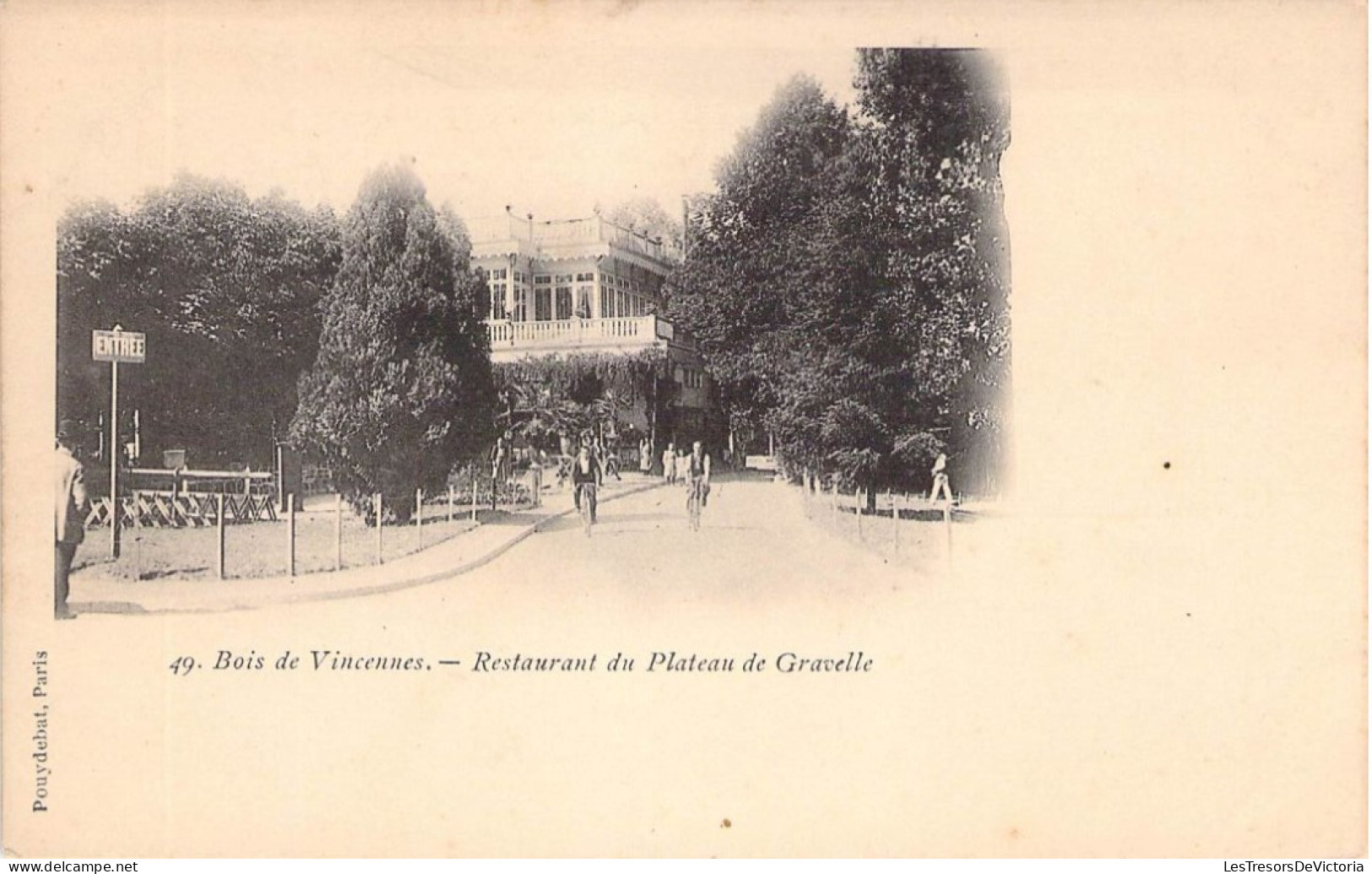 France - Bois De Vincennes - Restaurant Du Plateau De Gravelle - Carte Postale Ancienne - Parcs, Jardins