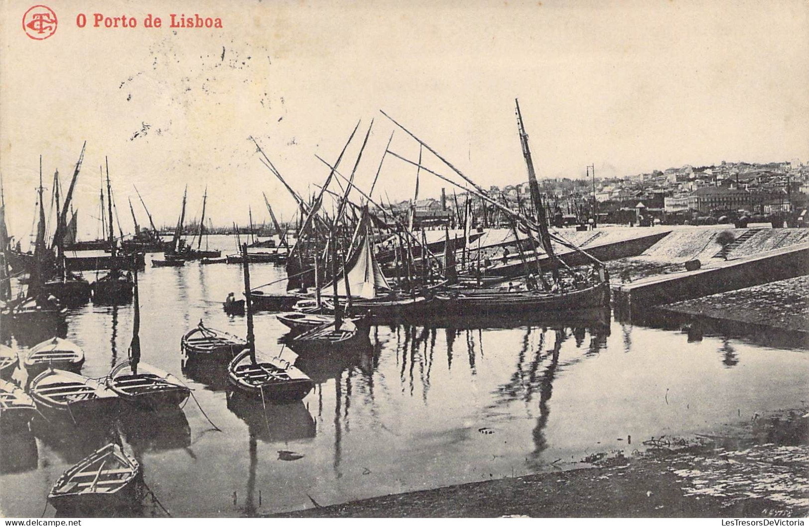 Portugal - O Porto De Lisboa - Bateau  - Edicao Costa- Carte Postale Ancienne - Lisboa