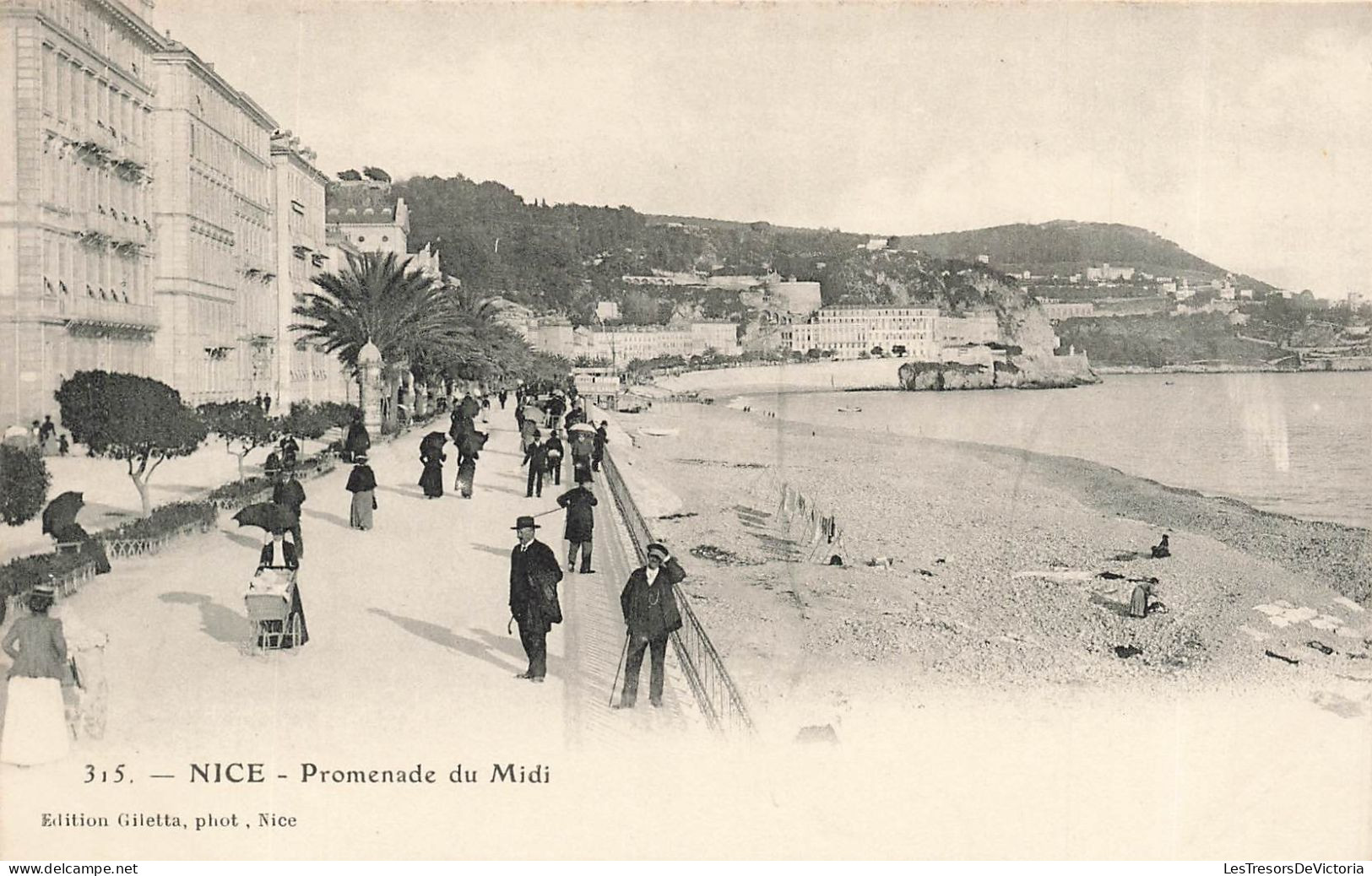 FRANCE - Nice - Promenade Du Midi - Carte Postale Ancienne - Mougins