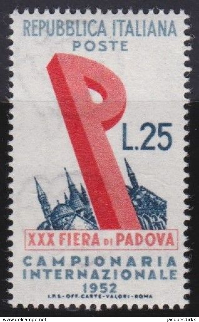 Italy   .  Y&T   .     632    .    **         .   MNH - 1946-60: Nuevos