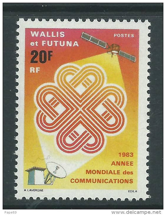 Wallis Et Futuna N° 302 + 305  XX  Habitat Et Année Mondiale Des Communications Les 2 Valeurs Sans  Charnière, TB - Autres & Non Classés