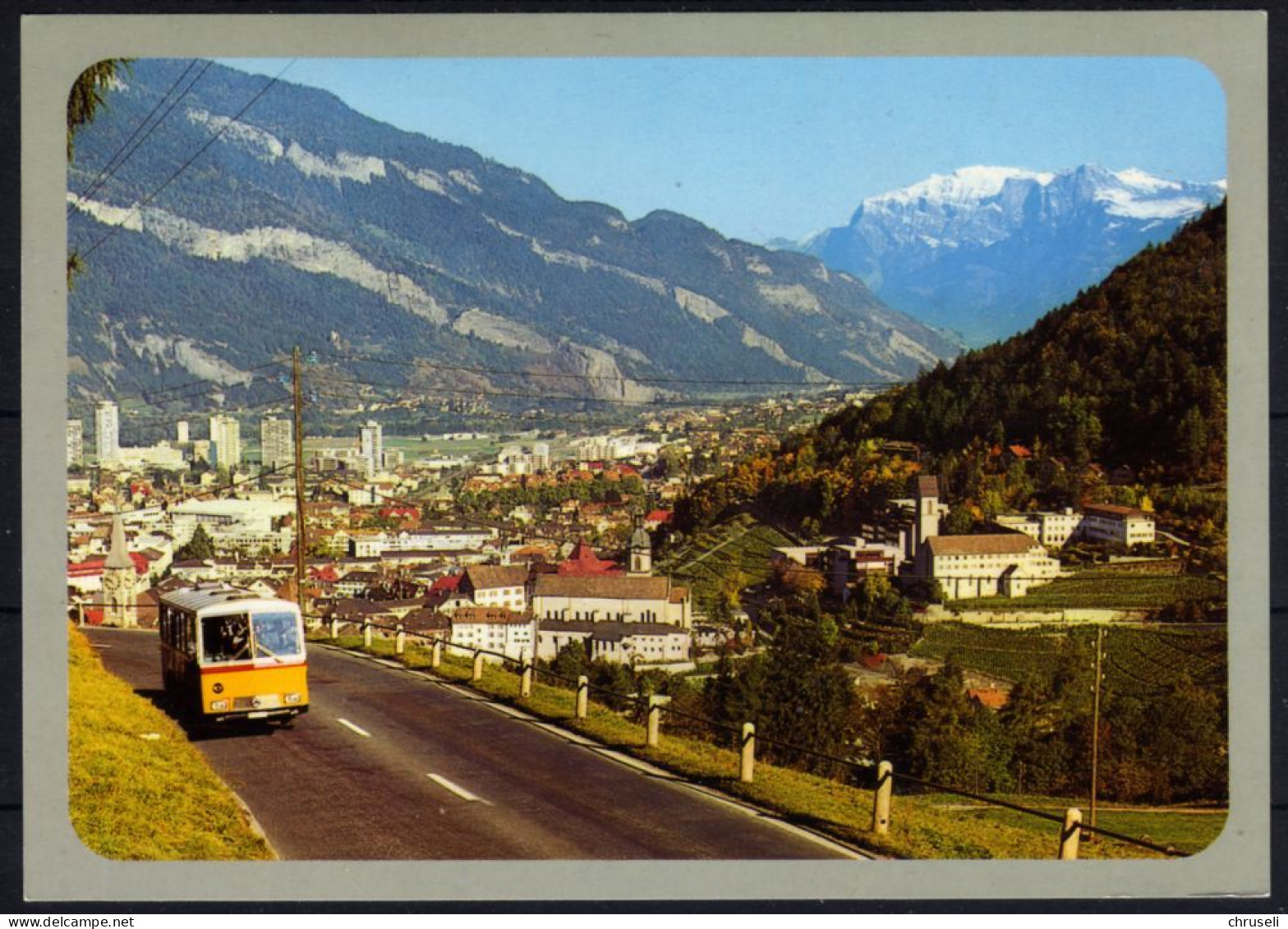 Chur  Postauto   Color - Coira