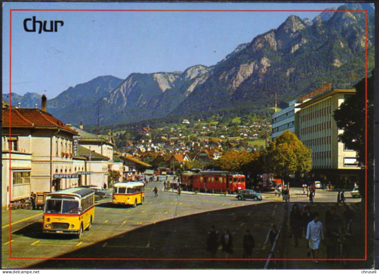 Chur  Postauto   Color - Coira