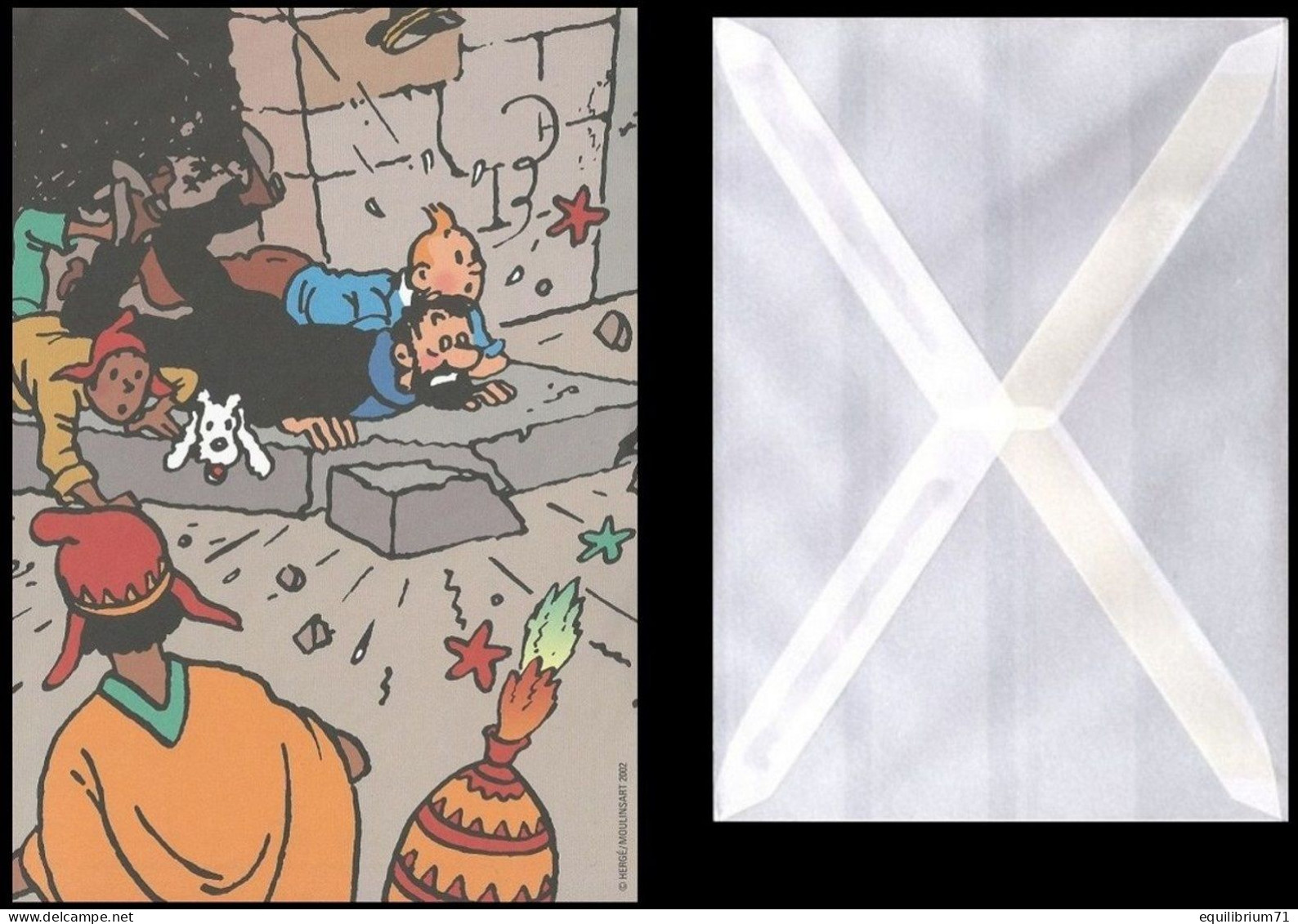 Set D'écriture - Tintin, Le Temple Du Soleil / Kuifje De Zonnetempel / Tintin Prisoners Of The Sun - Philabédés (comics)