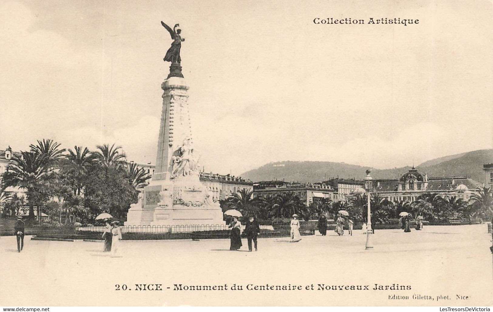 FRANCE - Nice - Monument Du Centenaire Et Nouveaux Jardins - Carte Postale Ancienne - Monuments, édifices