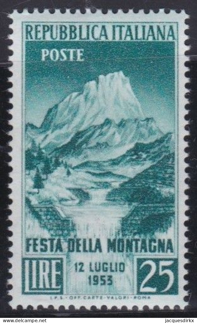 Italy   .  Y&T   .     657    .    **         .   MNH - 1946-60: Nuevos