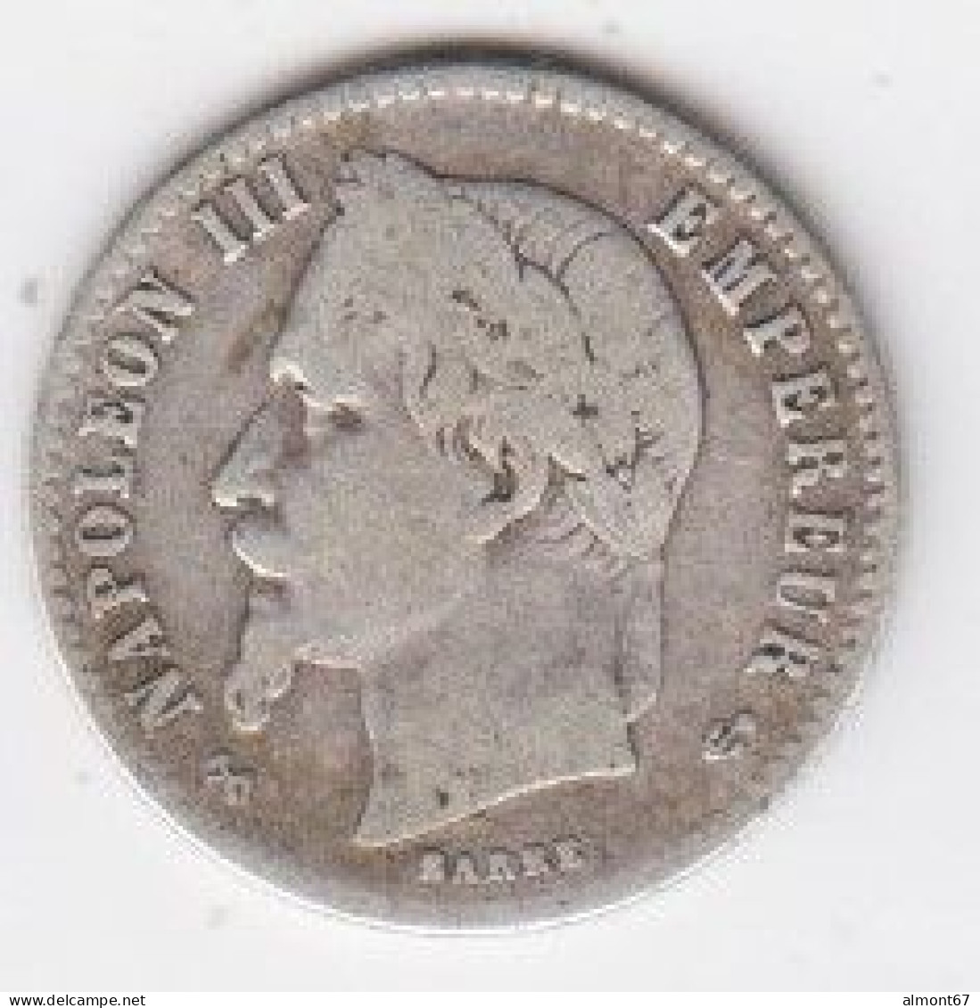 Napoléon III  - 50 Cent. 1867 K - 50 Centimes