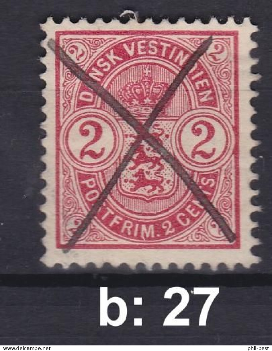 Dänisch-Westindien Nr 6 Gestempelt  #E694b - Danemark (Antilles)