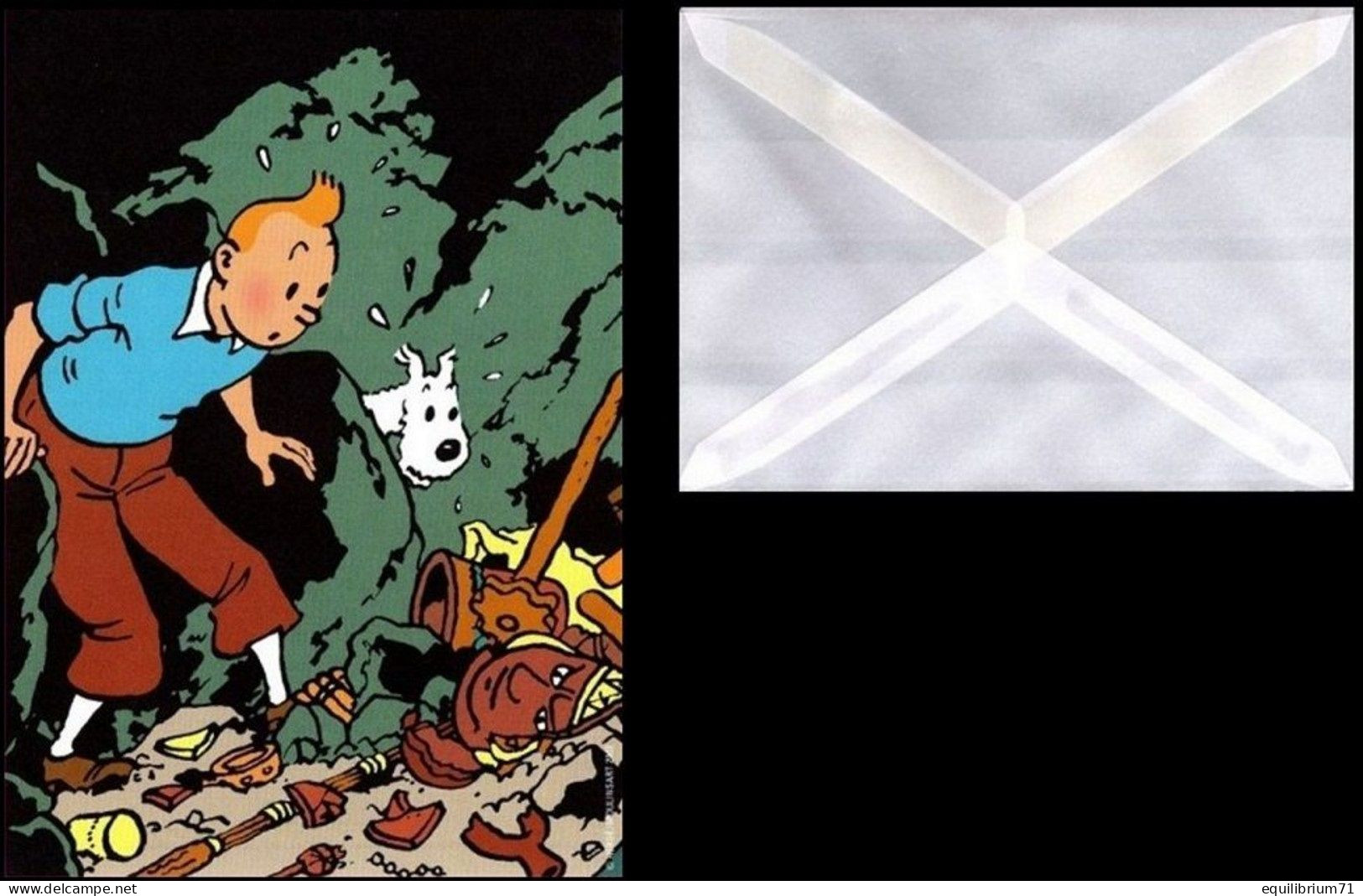 Set D'écriture - Tintin, Le Temple Du Soleil / Kuifje De Zonnetempel / Tintin Prisoners Of The Sun - Philabédés (fumetti)