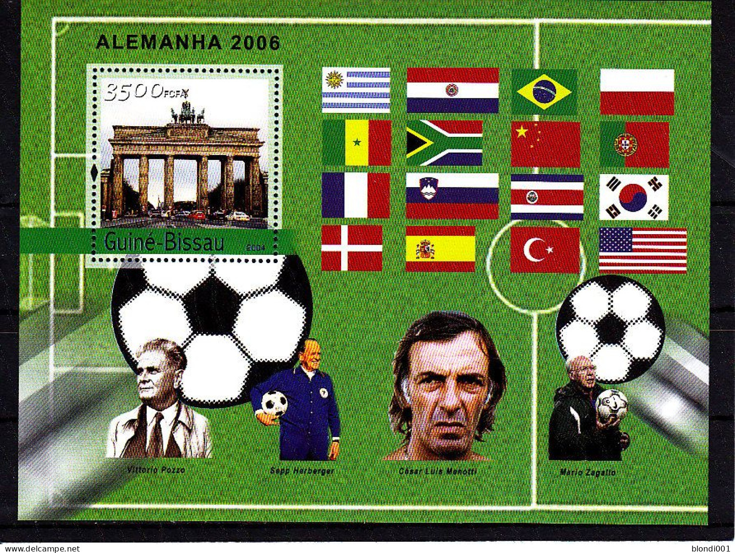 Soccer World Cup 2006 - GUINEA BISSAU - S/S MNH - 2006 – Deutschland