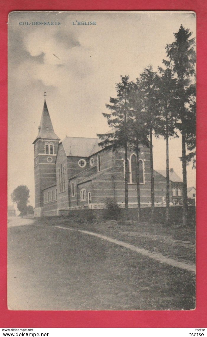 Cul-des-Sarts - L'Eglise - 190?  (voir Verso ) - Cul-des-Sarts
