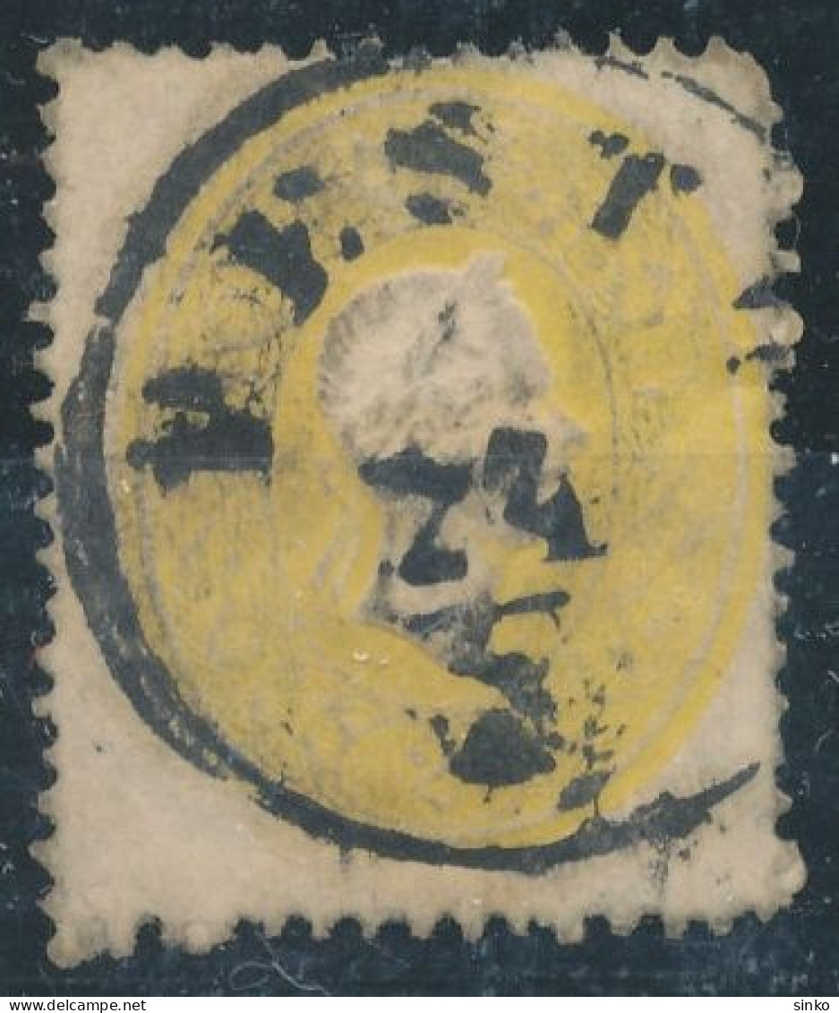 1861. Typography With Embossed Printing 2kr, PESTH - ...-1867 Prephilately