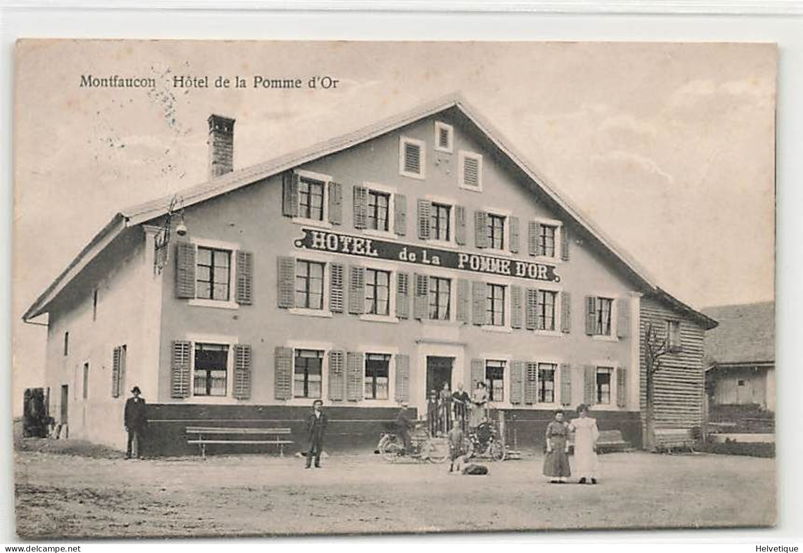 Montfaucon Hôtel De La Pomme D'Or Animée - Montfaucon