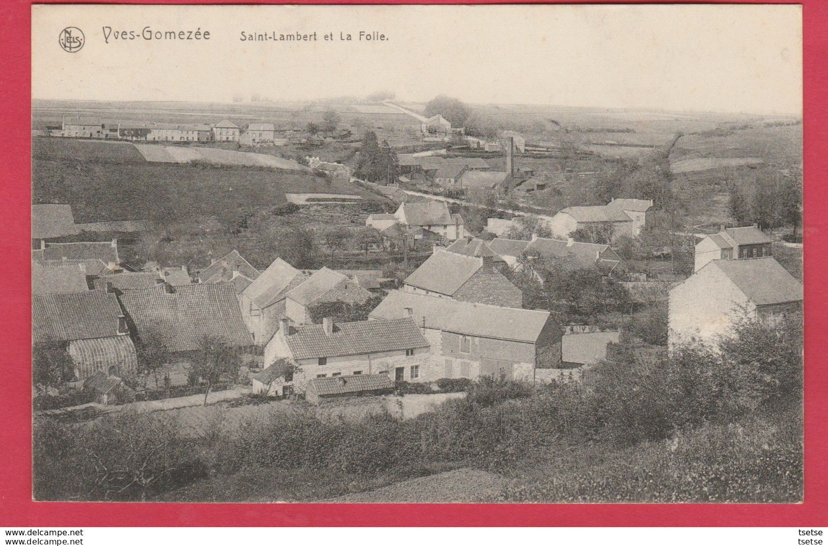 Yves-Gomezée - Vue ... Saint-Lambet Et La Folie - 1919 ( Voir Verso ) - Walcourt