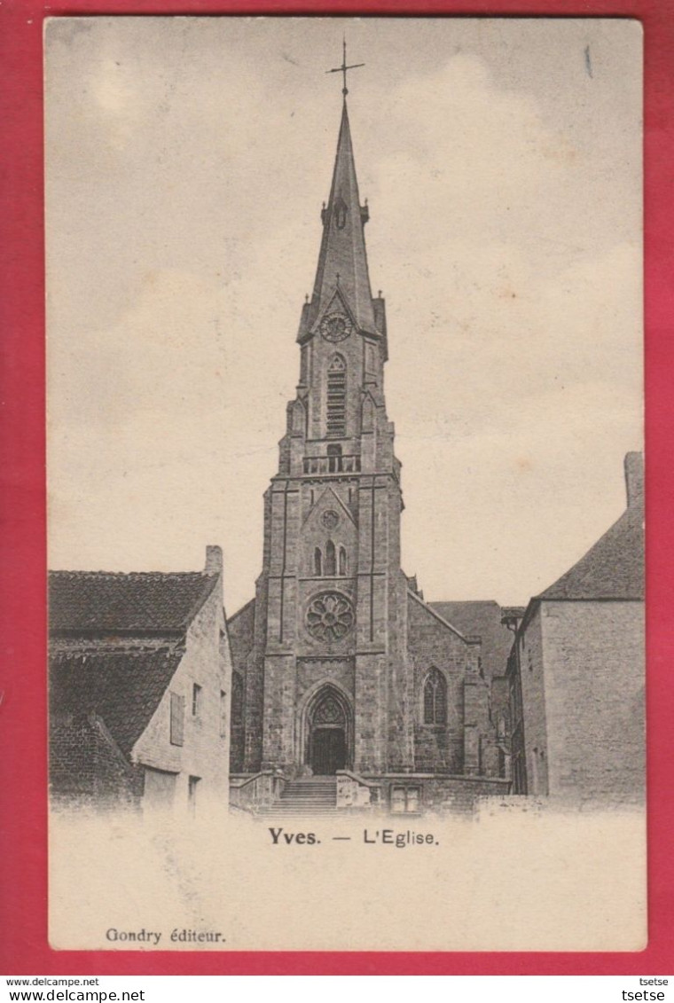 Yves (Gomezée ) - L'Eglise -1907 ( Voir Verso ) - Walcourt