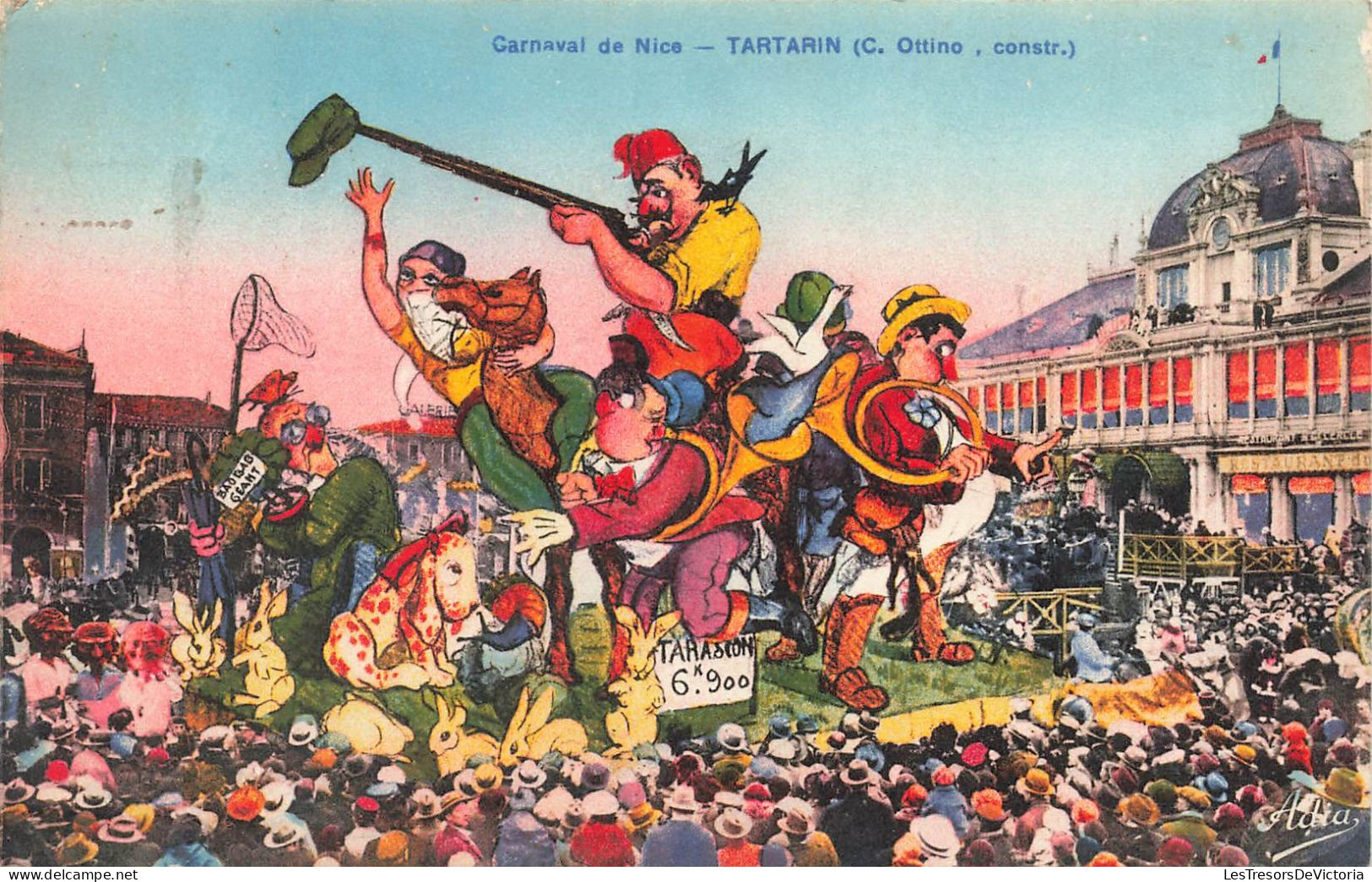 FRANCE - Nice - Carnaval - Tartarin - Carte Postale Ancienne - Carnevale