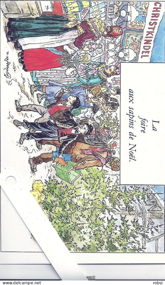 Illustrateur Kauffmann Paul, La Foire Aux Spins De Noël, Edition Gyss 1983 - Kauffmann, Paul