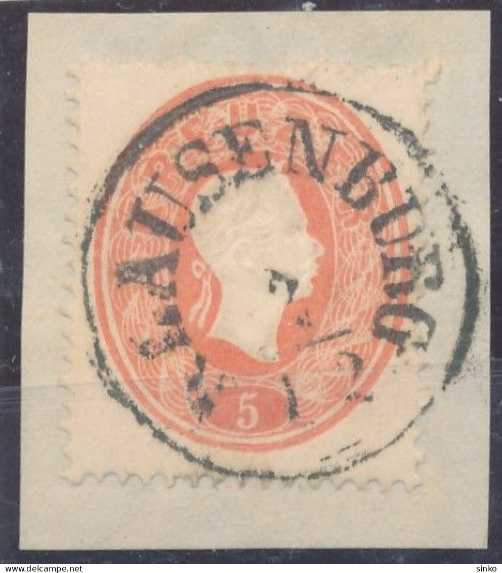 1861. Typography With Embossed Printing 5kr, KLAUSENBURG - ...-1867 Prephilately