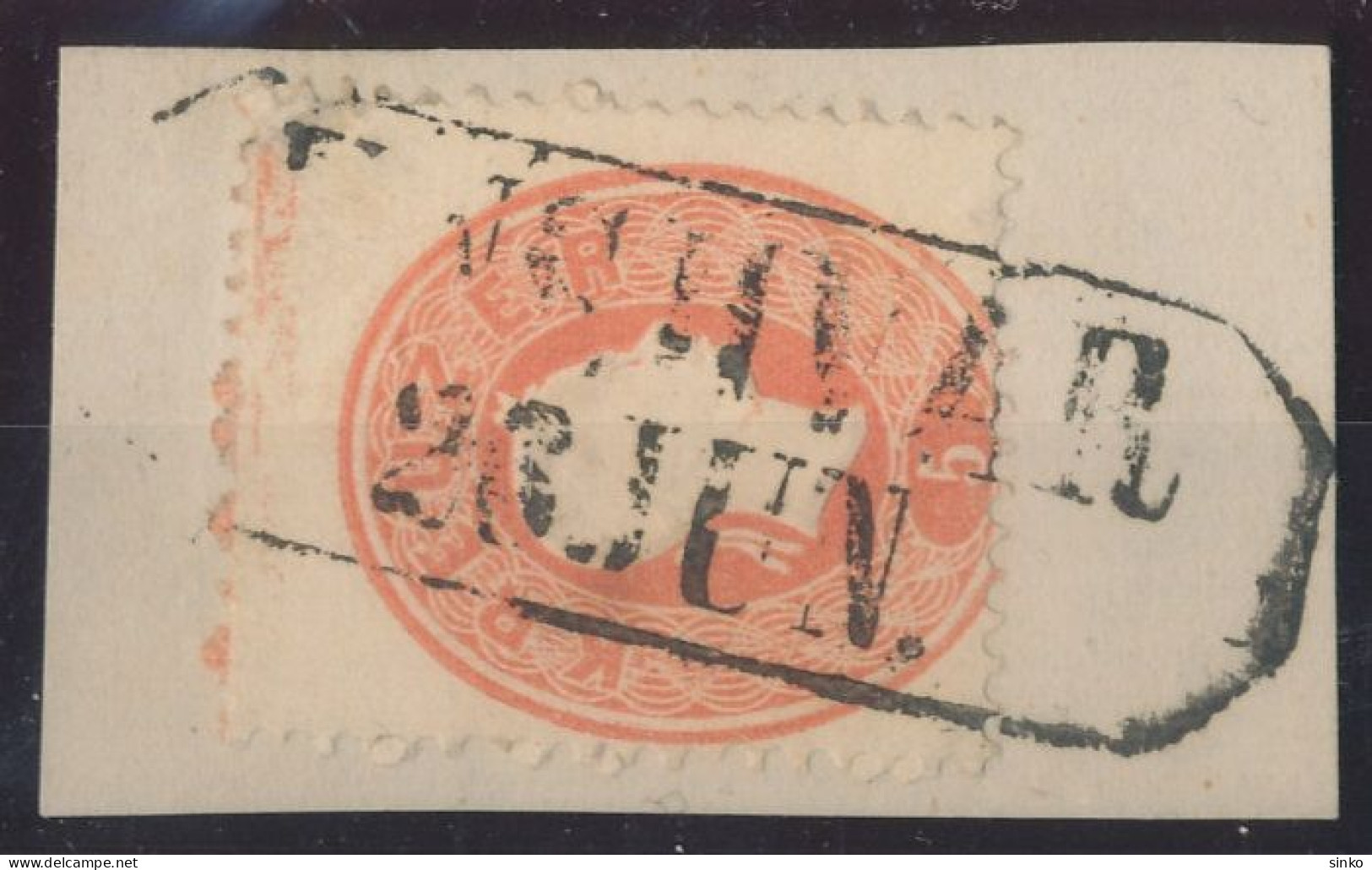 1861. Typography With Embossed Printing 5kr, UNGVAR - ...-1867 Prephilately