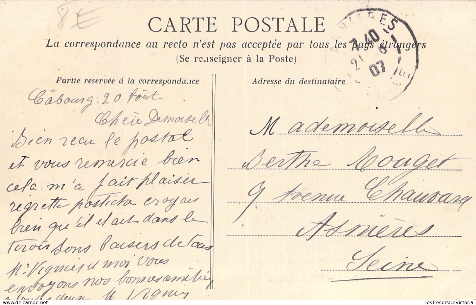 France - Dives - L'hostellerie De Guillaume Le Conquérant - Entrée Principale - Animé - Enfant - Carte Postale Ancienne - Cabourg