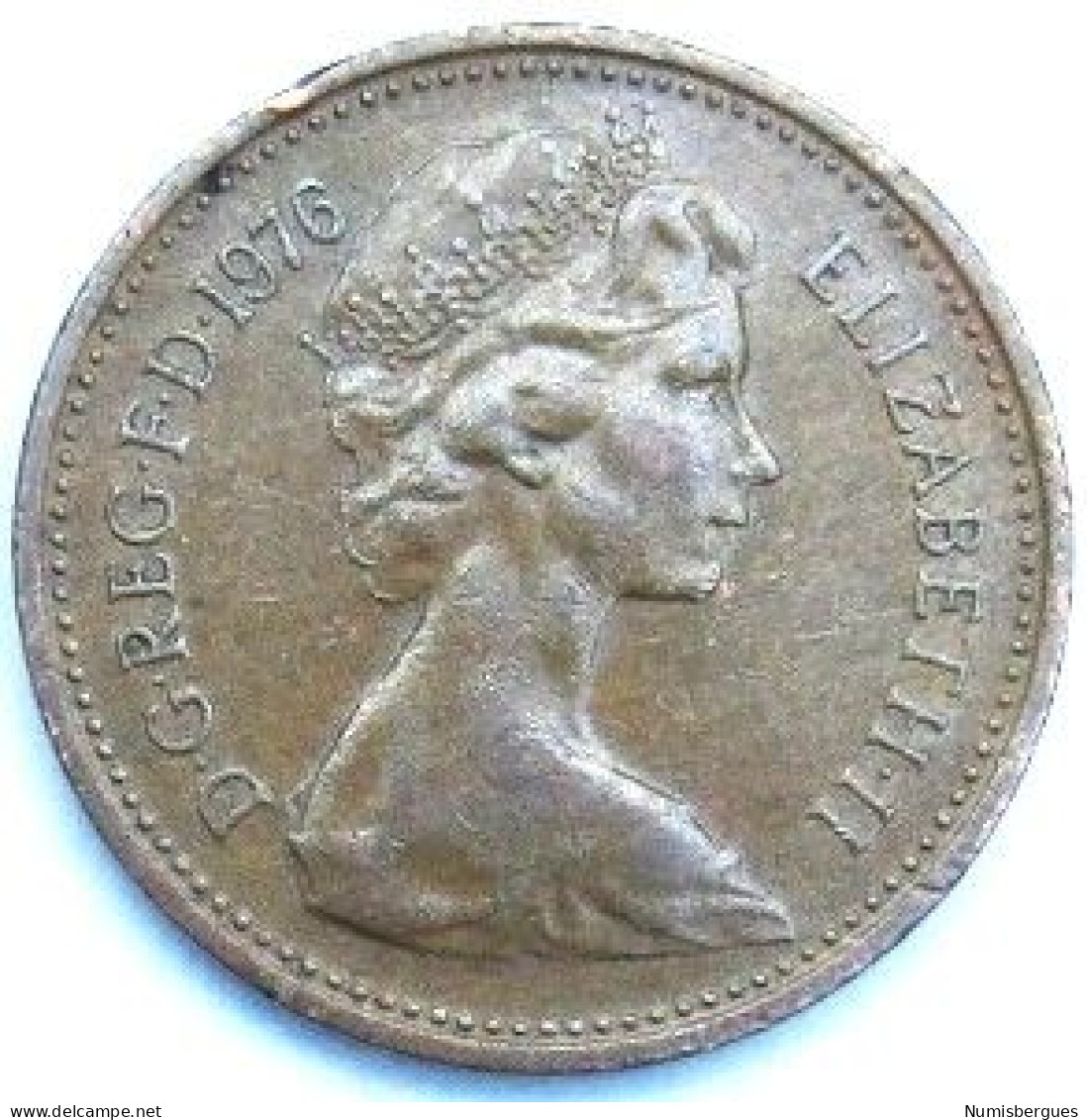 Pièce De Monnaie 1 New Penny  1976 - 1 Penny & 1 New Penny