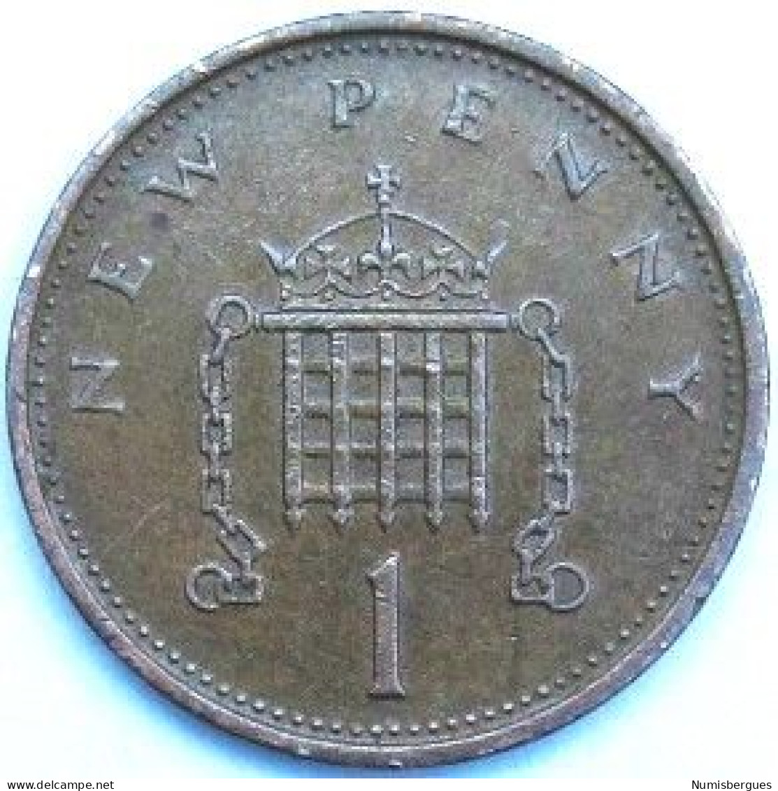 Pièce De Monnaie 1 New Penny  1976 - 1 Penny & 1 New Penny