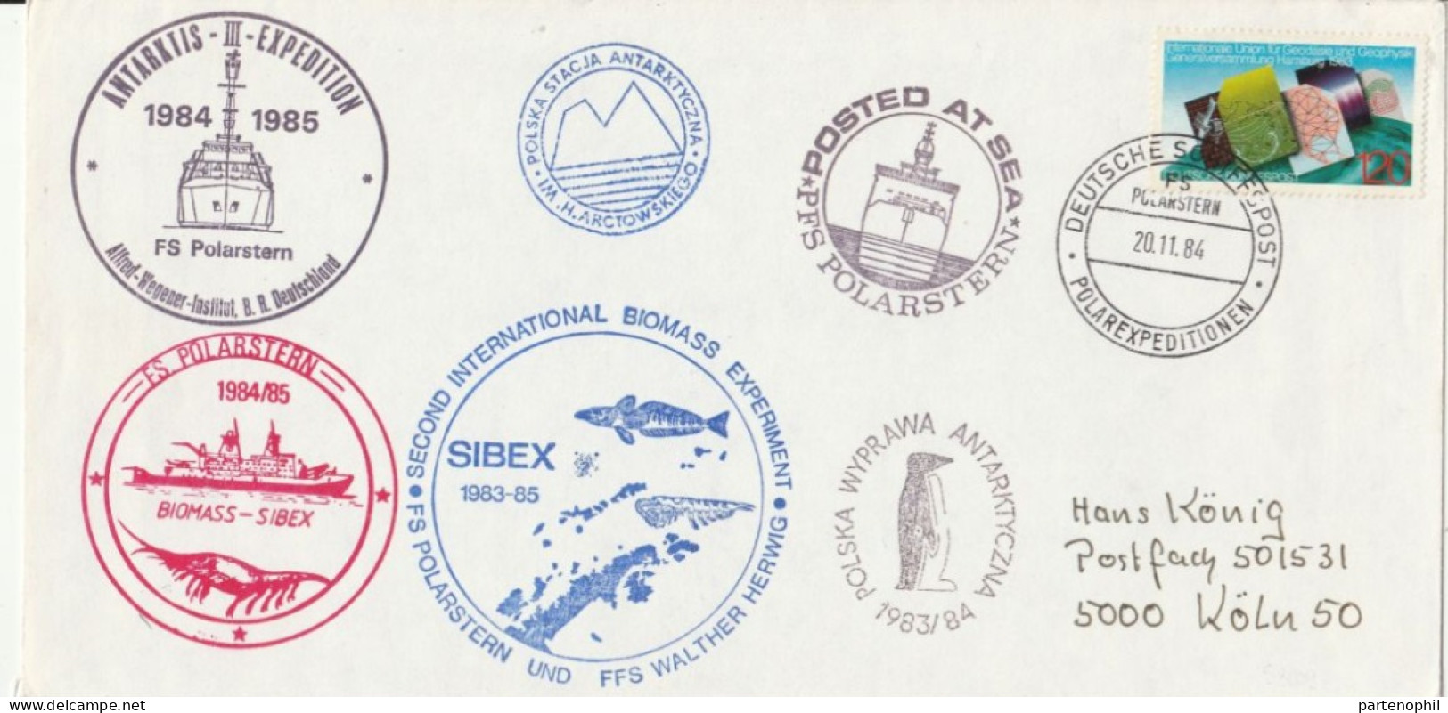 Antartico Antartic Antarktis Expedition, Cache Cover - Andere & Zonder Classificatie