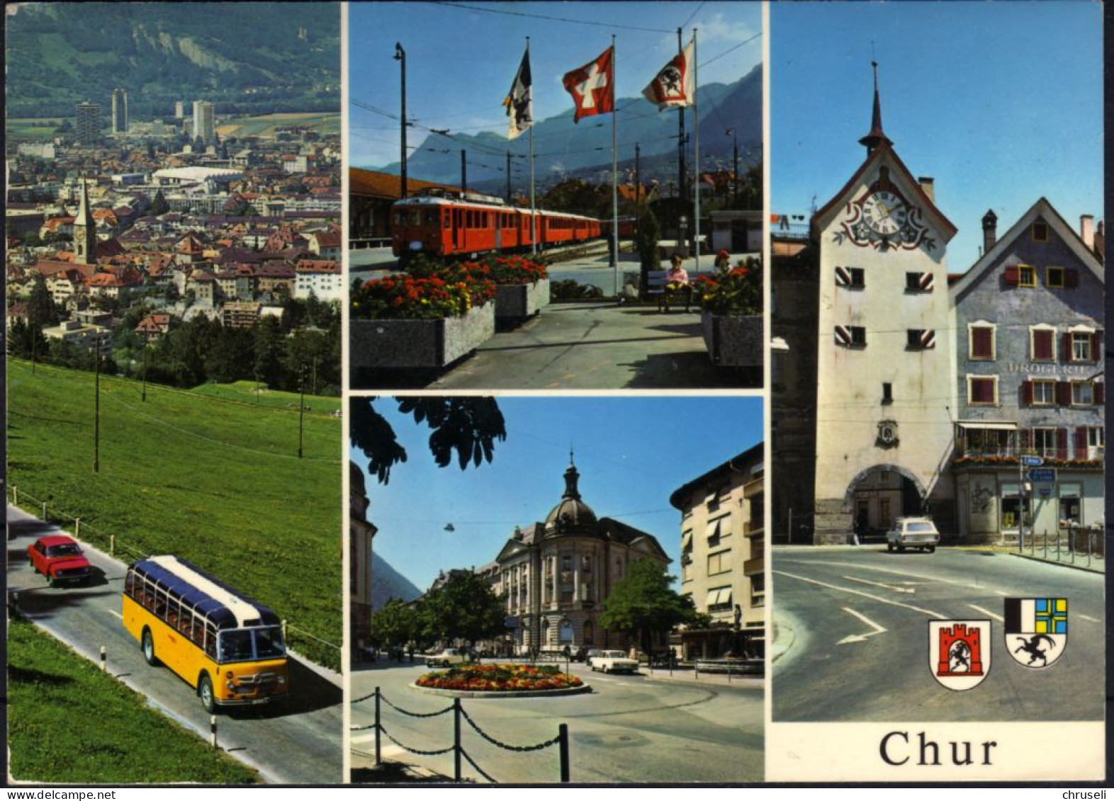 Chur  Postauto   Color - Coire