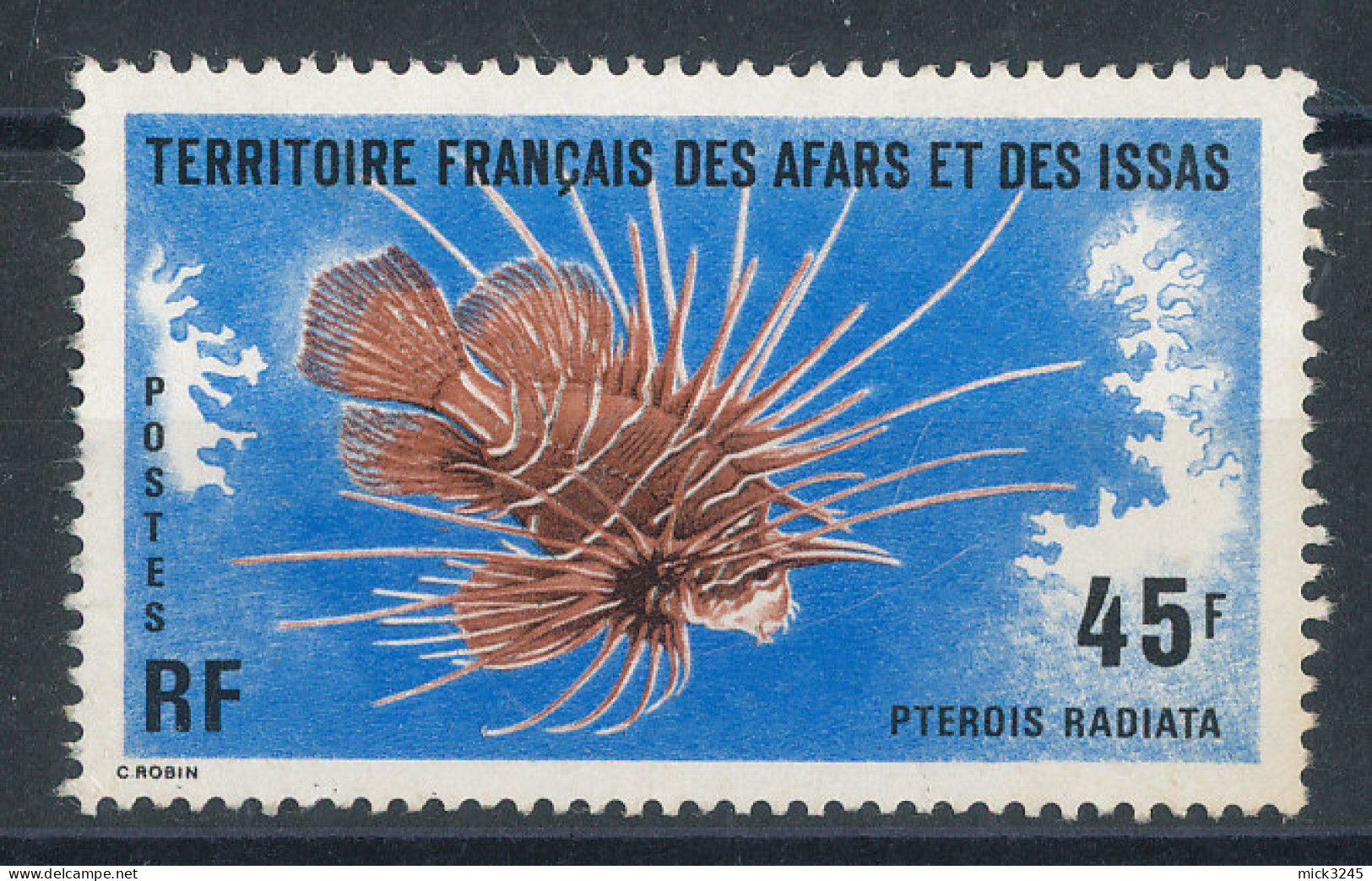 Afars Et Issas N°435 Poisson - Gebraucht