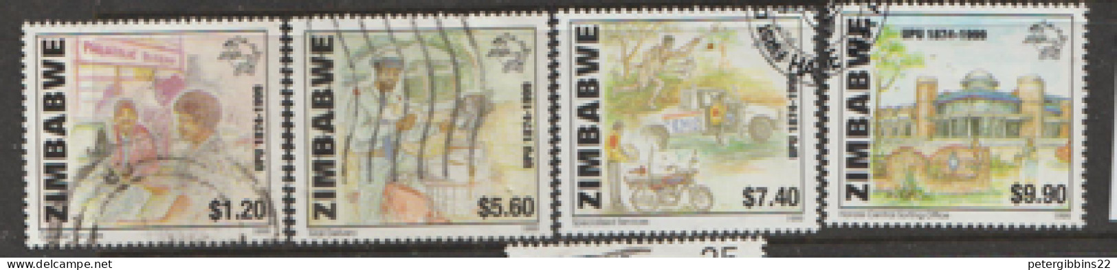 Zimbabwe  1998  SG 980-3  U P U   Fine Used - Zimbabwe (1980-...)