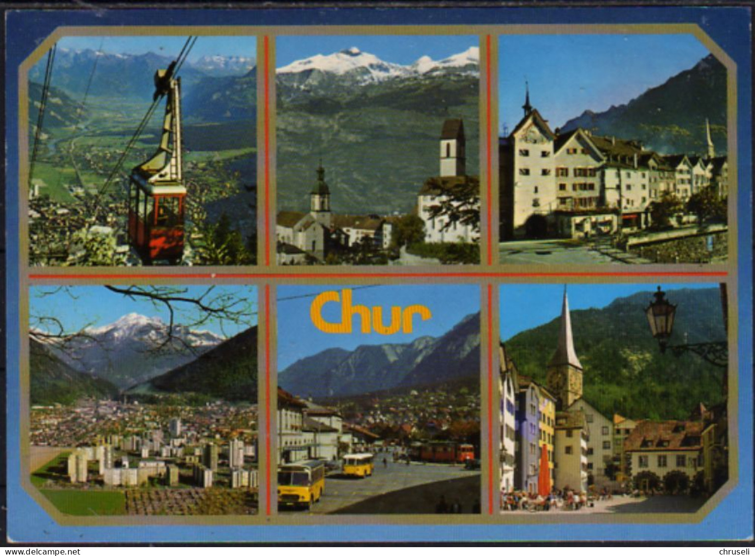 Chur  Postauto   Color - Coire