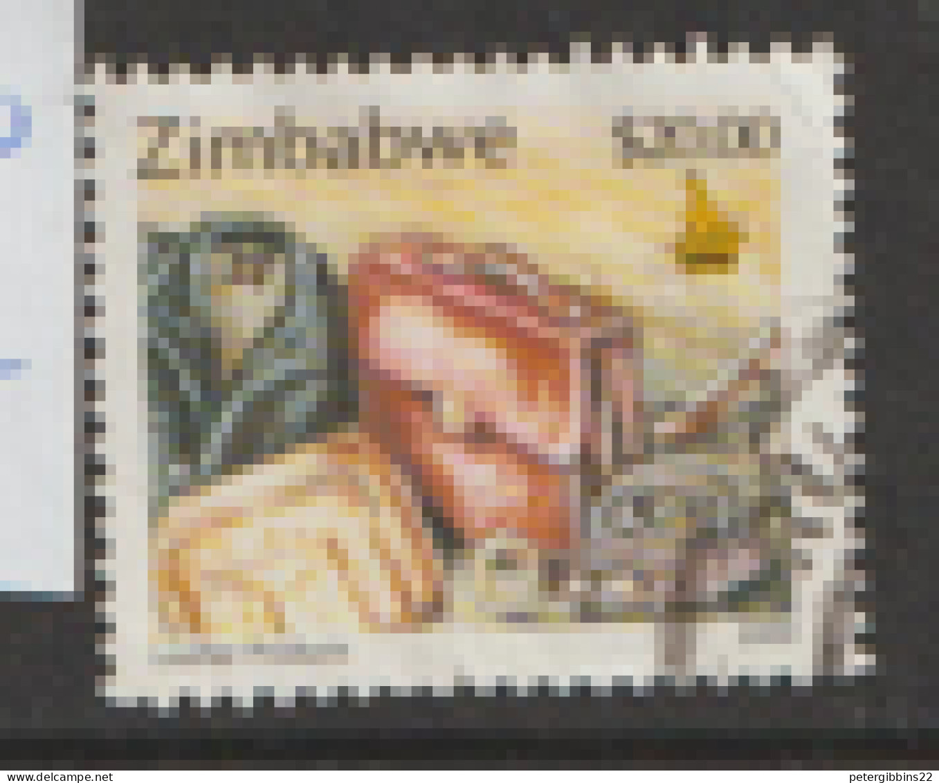 Zimbabwe  2000  SG 1018  Leather Products   Fine Used - Zimbabwe (1980-...)