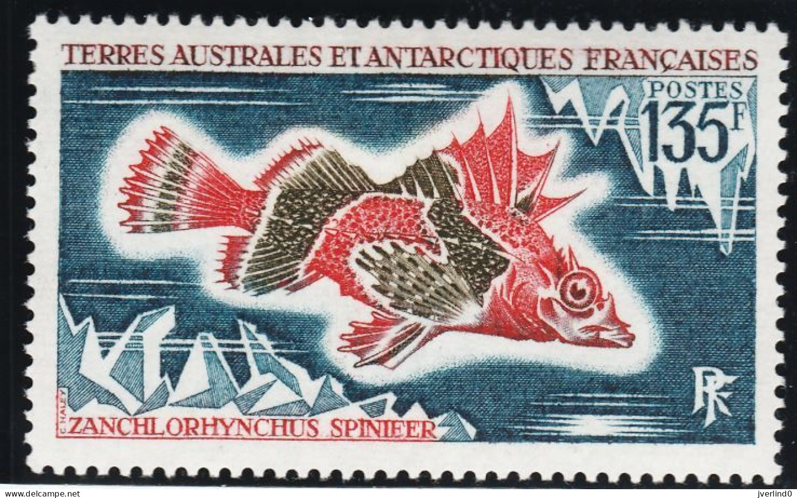 TAAF 1972 Poissons Fishes Yv. 43-45 Neufs MNH - Maximumkarten