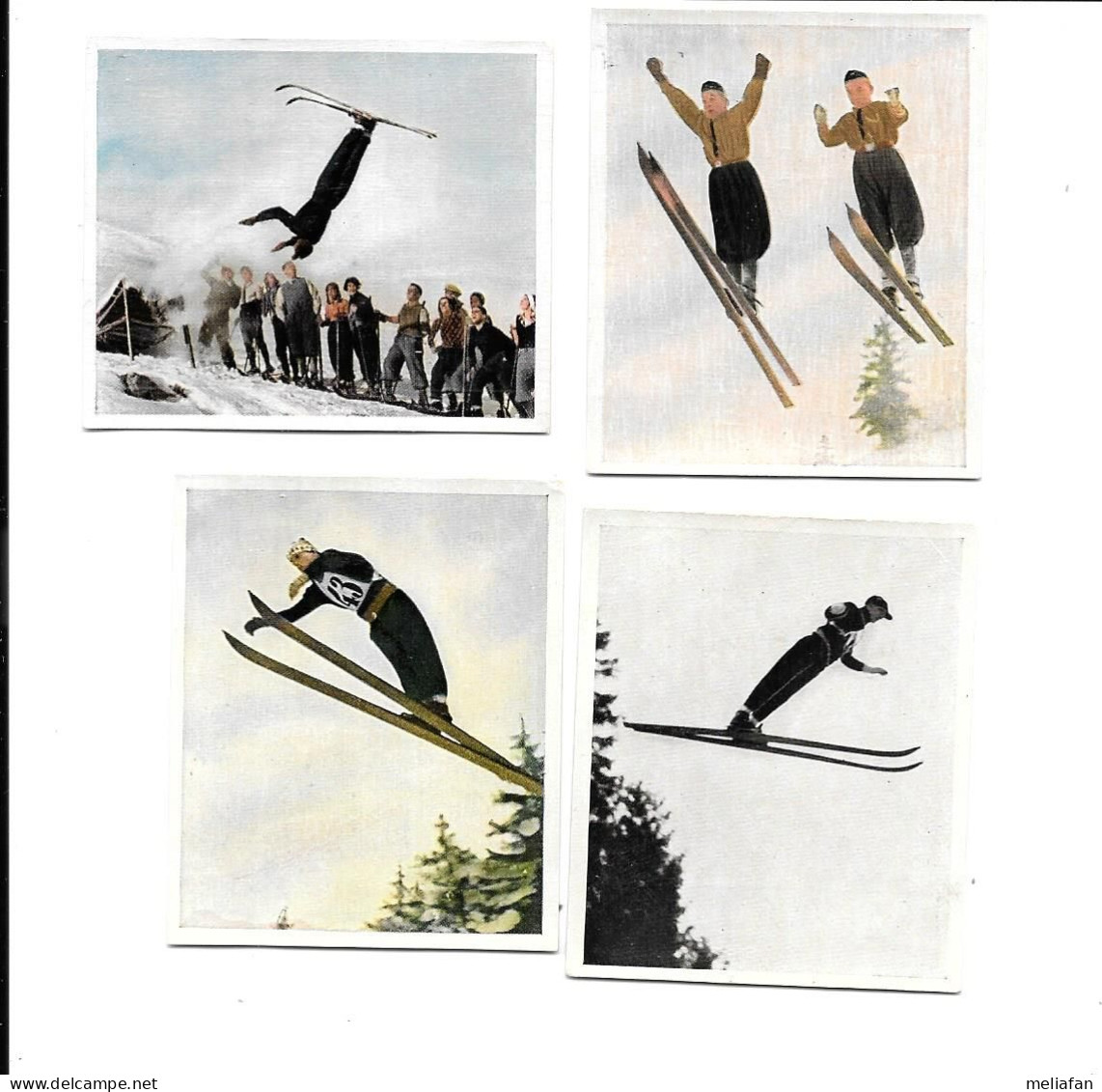 EF20 - IMAGES CIGARETTES BULGARIA - DEUTSCHER SPORT - SAUT A SKI - Sports D'hiver