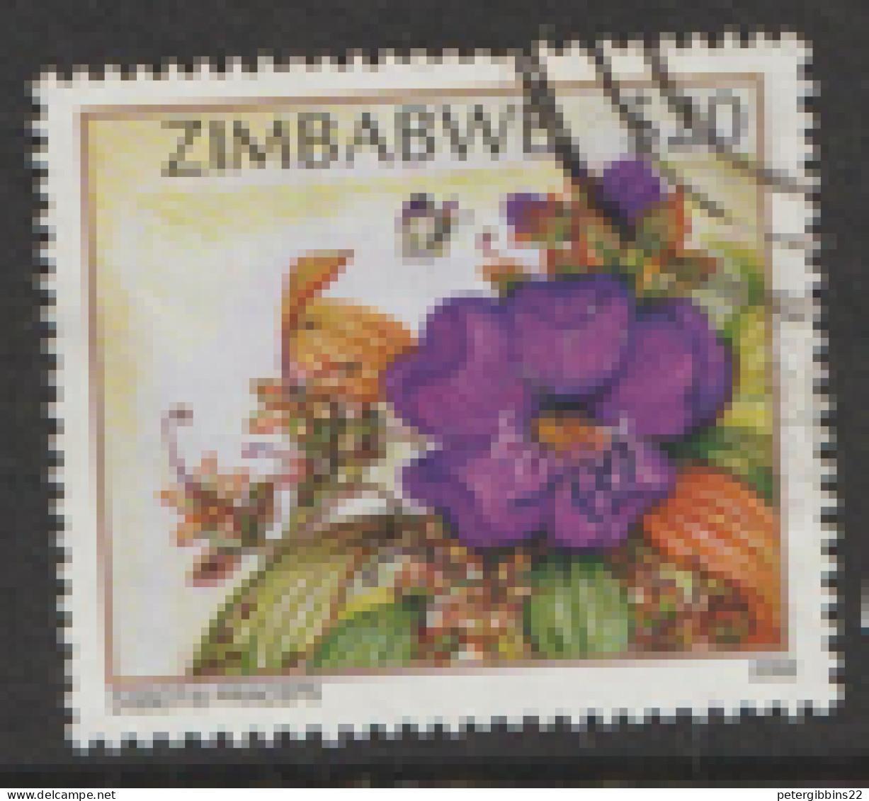Zimbabwe  2002  SG 1093  Wild Flowers   Fine Used - Zimbabwe (1980-...)