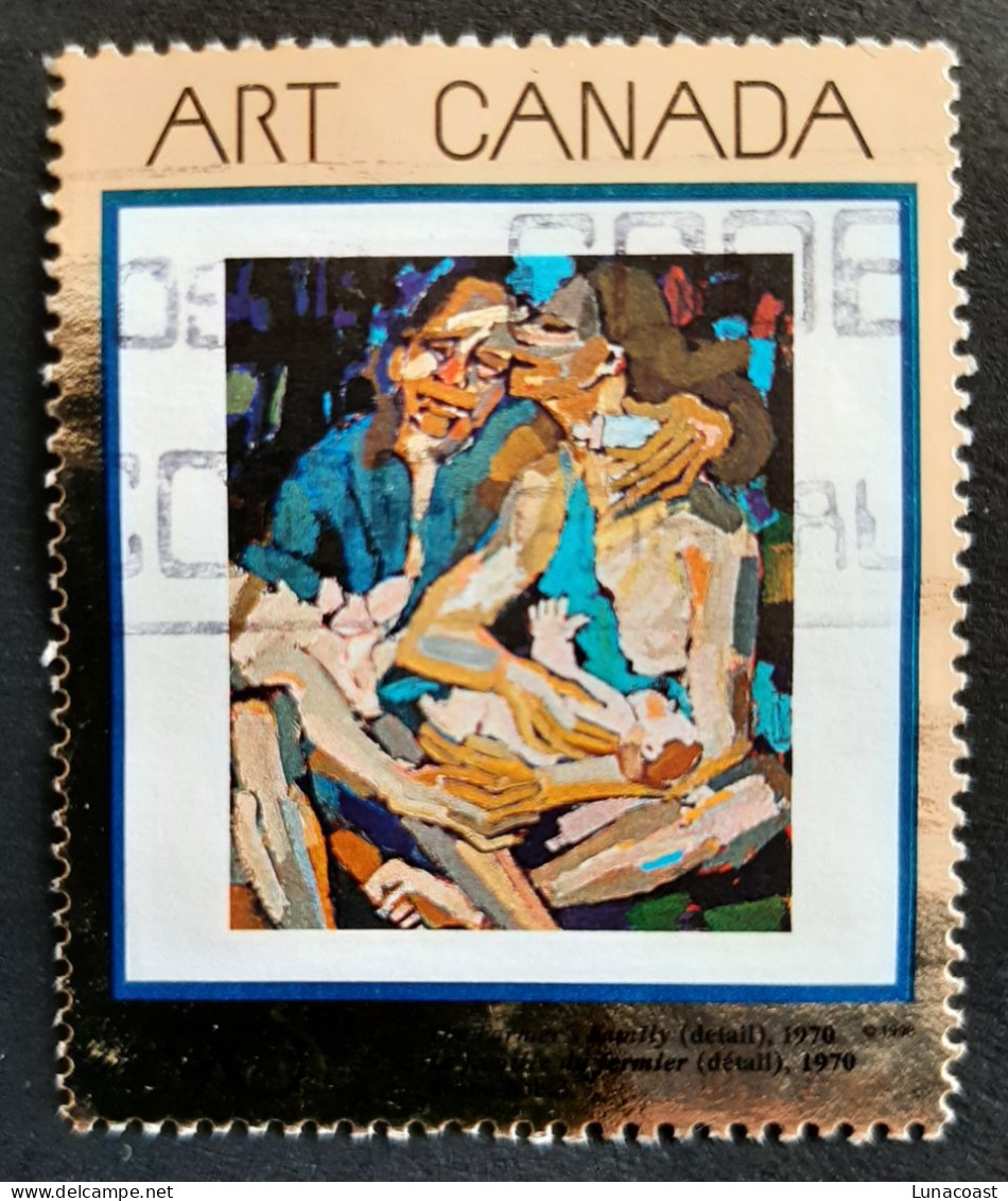 Canada 1998  USED Sc 1754    90c  Masterpieces Of Art - II - Oblitérés