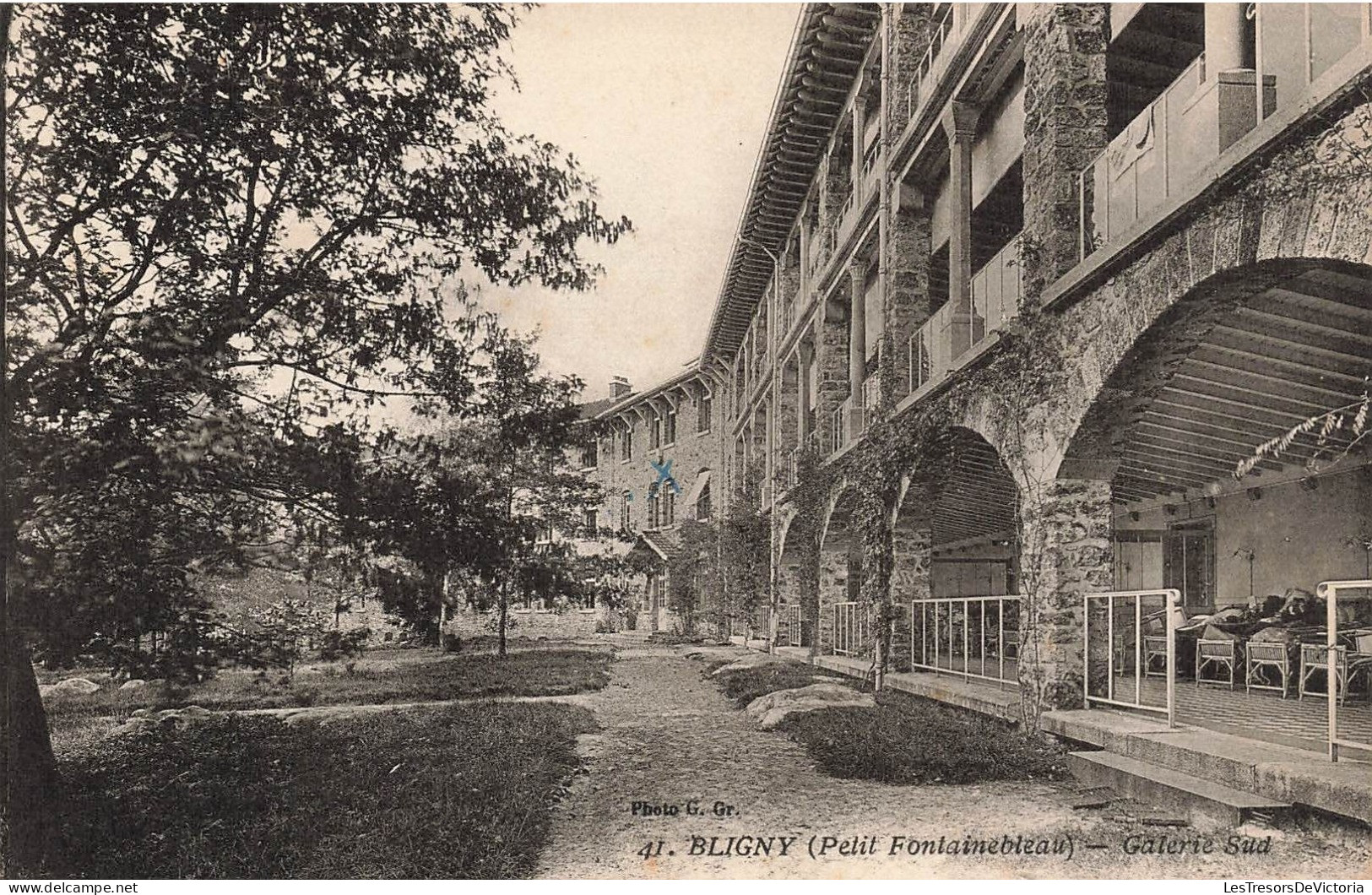 FRANCE - Bligny (Petit Fontainebleau) - Galerie Sud - Carte Postale Ancienne - Briis-sous-Forges